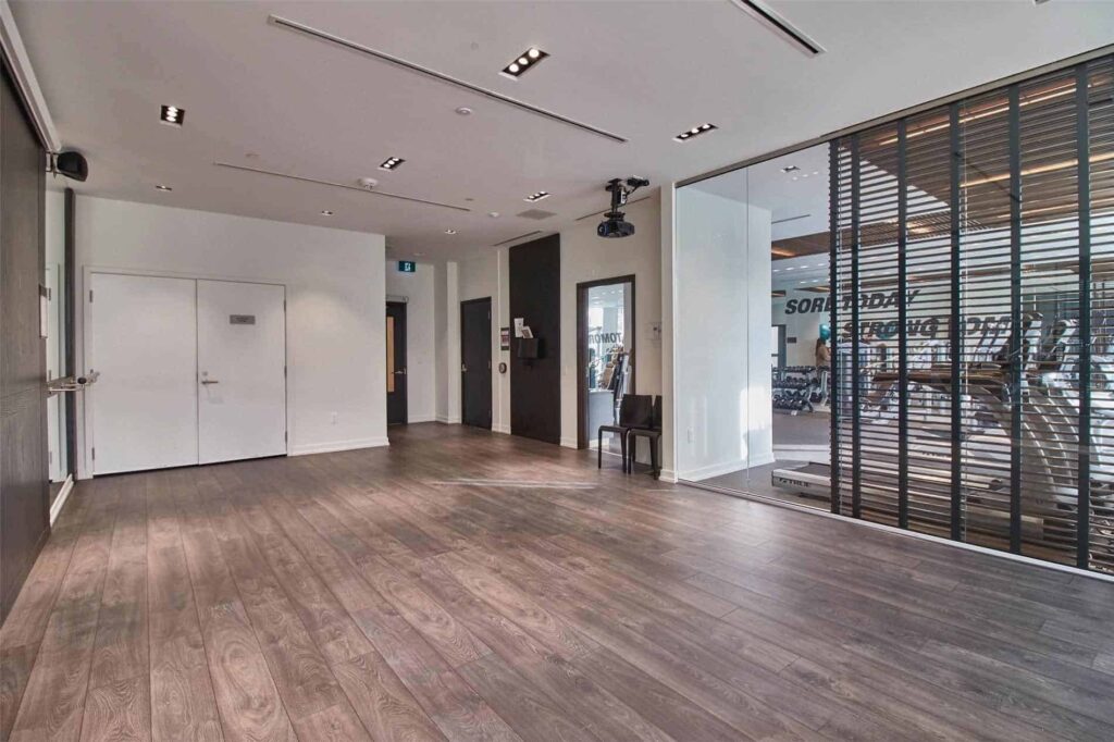 The Bartholomew Condo Fitness Room Regent Park