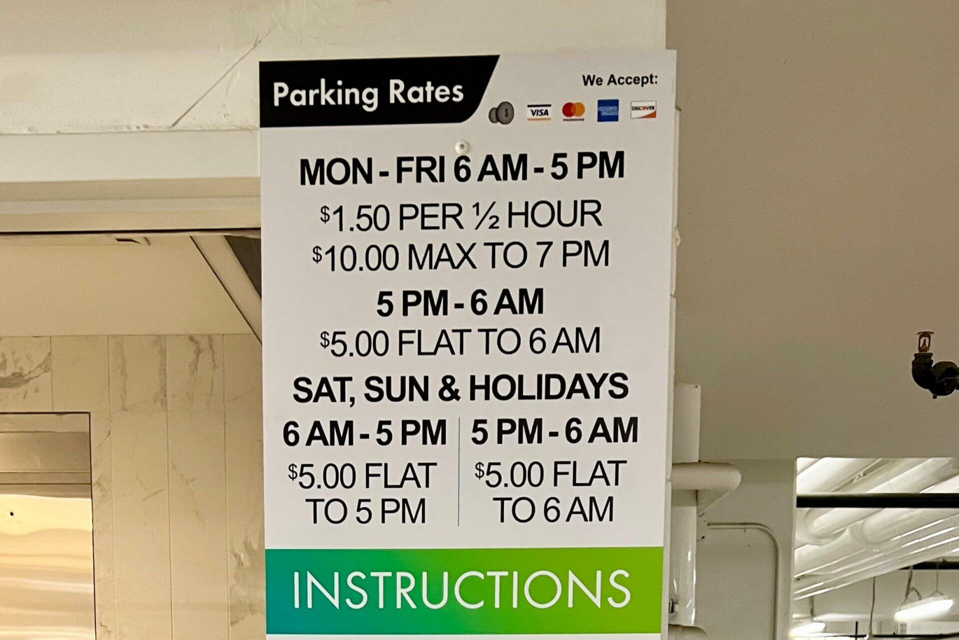 Parking Rates at the Artworks & Artsy Condos Underground Garage