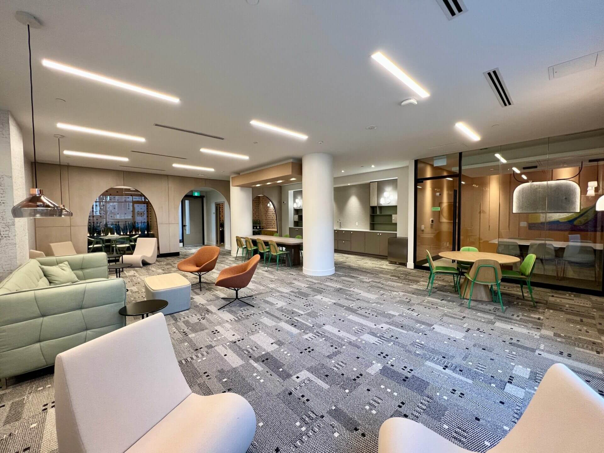 Artsy and Artworks Condos Co-Working Area