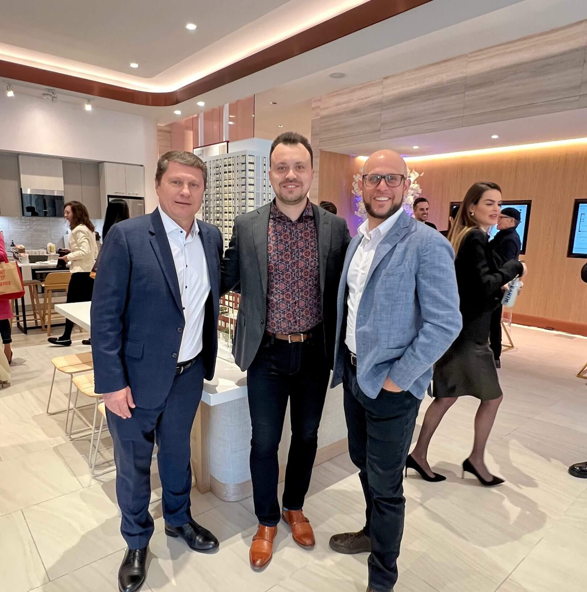 Dominic Tompa, Michael Soudebov and Jake Cohen