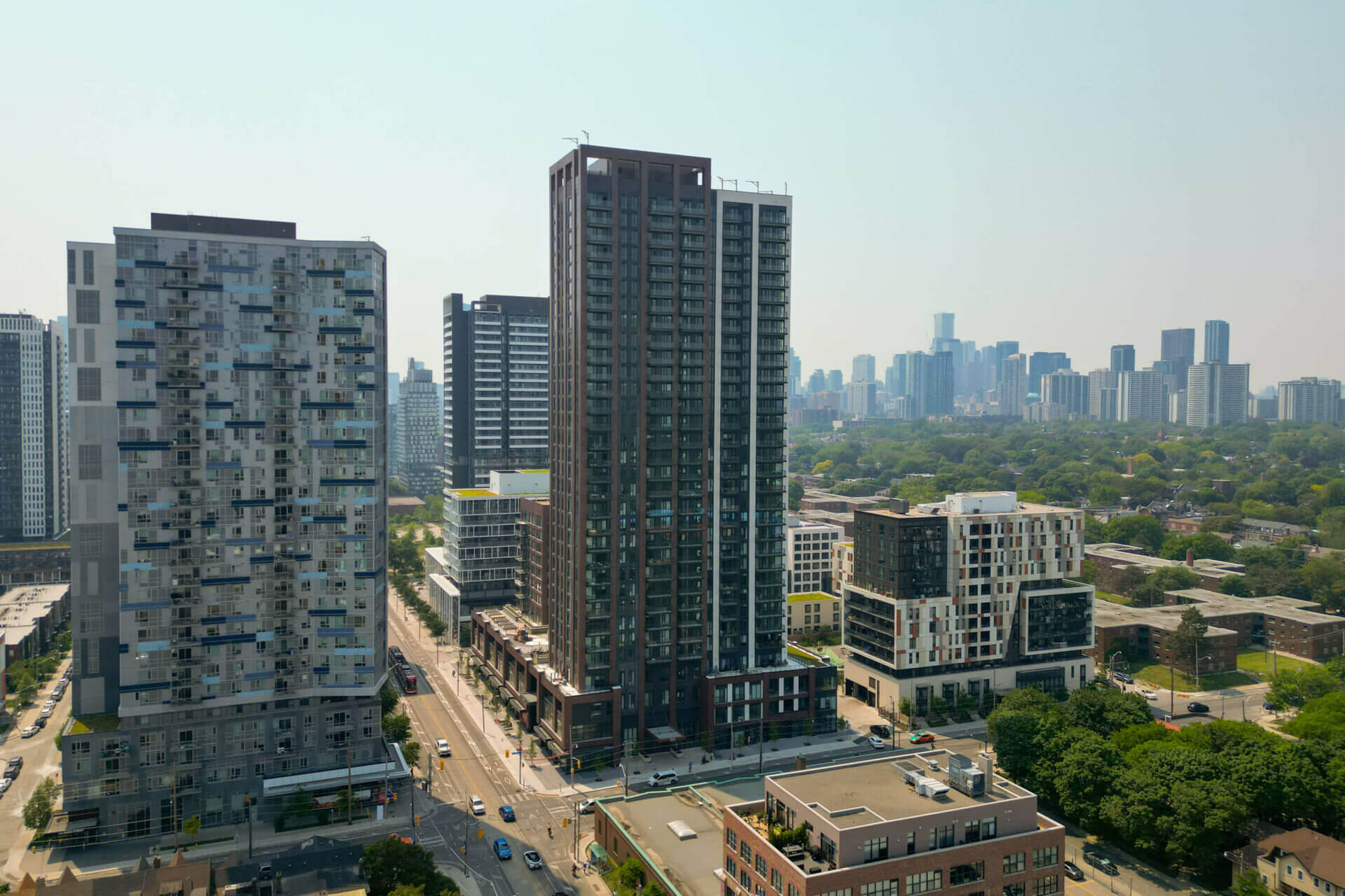 Artworks Condominiums Exterior Drone Photo