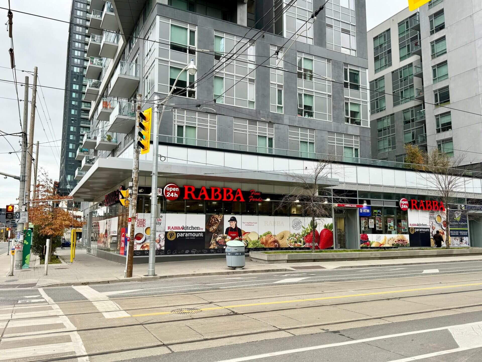 Rabbas Fine Foods at Dundas and River Street