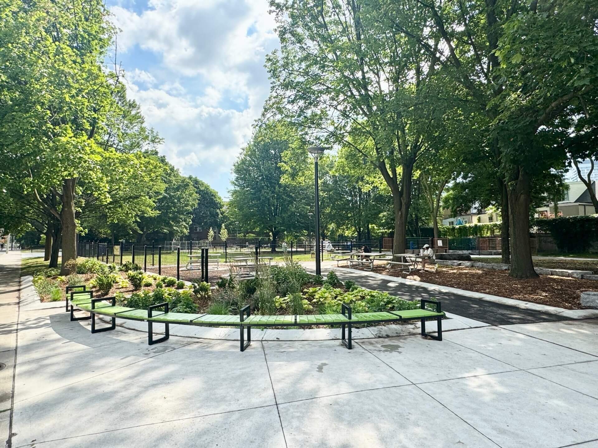 Shuter Sumach Parkette Entrance